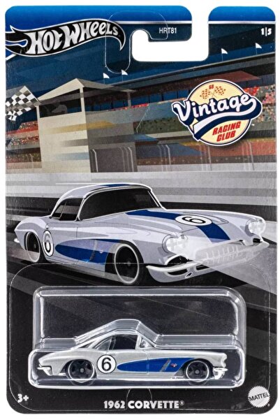 HOT WHEELS Clubul de curse vintage Corvette 1962 (HRV06)