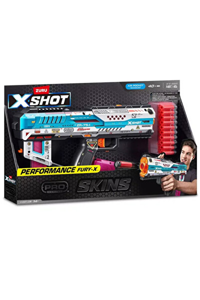 X-Shot SKINS Pro Series Fury-X Blaster (40 de săgeți) (36772)