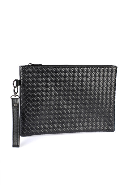 Capone Outfitters Γυναικεία Clutch Τσάντα Paris 222 με πλεκτό σχέδιο