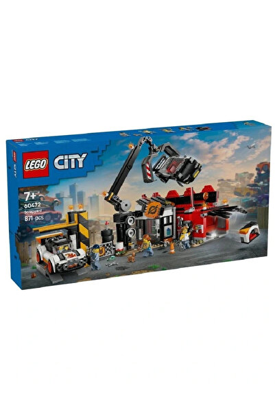 LEGO Depozit de mașini vechi din oraș (60472)