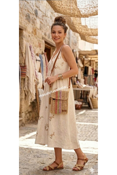 Masalsı Tasarımlar HASIR TELEFON ÇANTASI