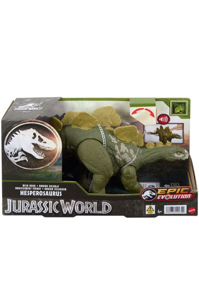 mattel Jurassic World Epic Evolution Wild Roar Hesperosaurus (HTK69)