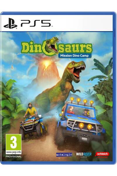 SCHLEICH Dinosaurs Mission Dino Camp - Playstation 5