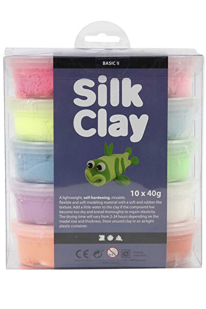 Creativ Company Set culori de bază Plastilina Mătase Clay (79146)