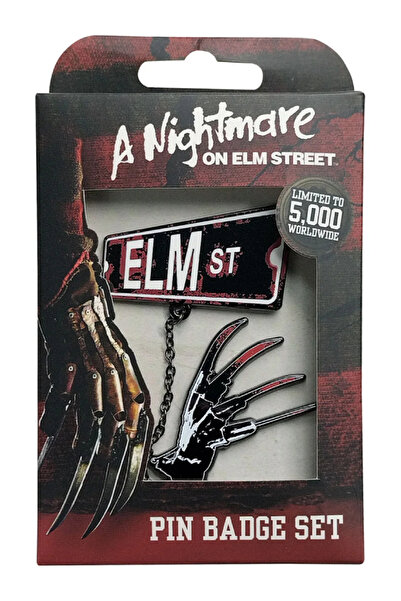 Fanattik Set de insigne cu pini Coșmar pe strada Elm