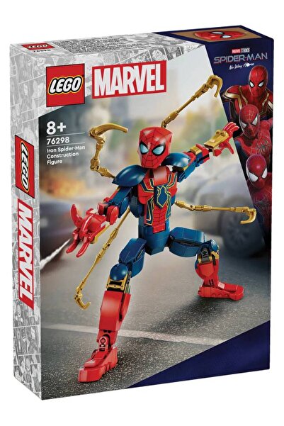 LEGO Supereroi Marvel Spider-Man Fără drum spre casă Iron Spider-Man Construc...
