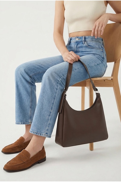 CELESTIAL COLLECTION Geantă baguette elegantă cu o singură curea de dimensiun...