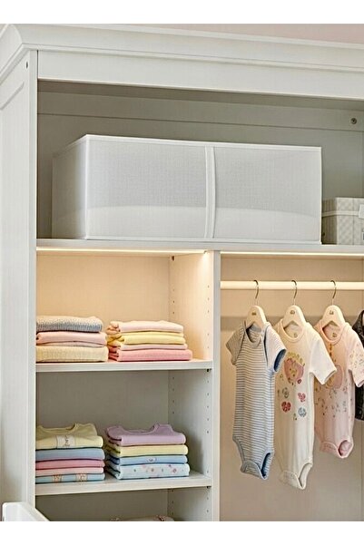 Venita Home 1 Piece Multi-Purpose Storage Box in Box Form with Zipper, Closet...