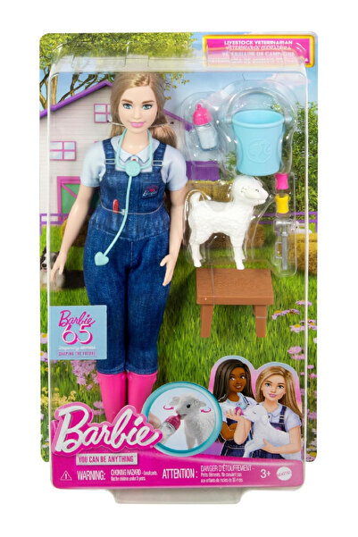 Barbie Poți fi orice - Medic veterinar la ferma de animale aniversară de 65 d...