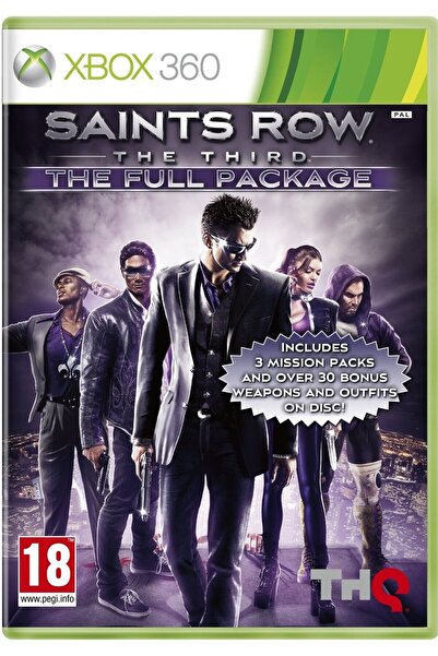 THQ Saints Row The Third (Pachetul complet) X360