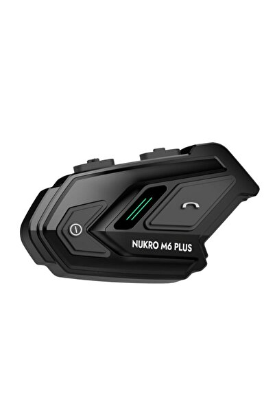 Nukrotech Nukro M6 Plus Bluetooth İnterkom Siyah