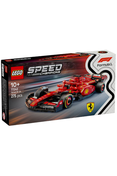 LEGO Mașină de curse Speed ​​Champions Ferrari SF-24 F1 (77242)