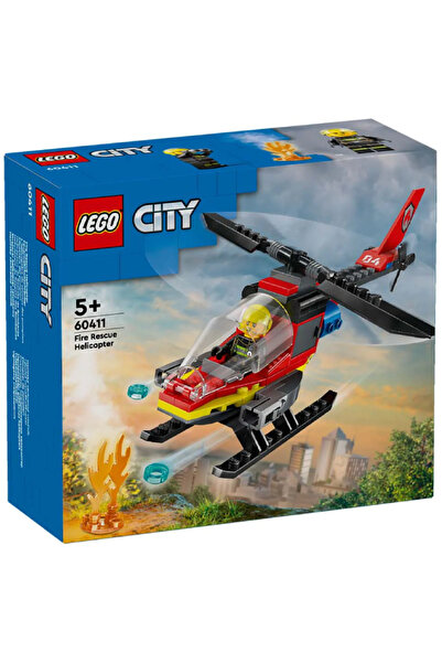 LEGO Elicopter de salvare al pompierilor orașului (60411)