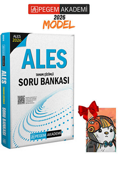 Pegem Akademi Yayıncılık 2026 Ales Tamamı Çözümlü Soru Bankası Defter Hediyel...