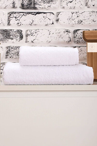 Mira Home Σετ πετσετών τουρκικού μπάνιου 2 τεμαχίων για γυναίκες / άνδρες 90x...