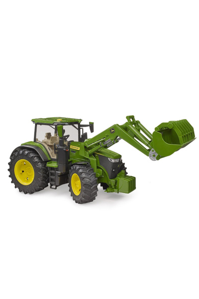 Bruder Tractor John Deere 7R 350 cu încărcător frontal (BR3151)