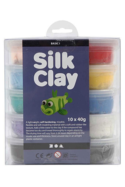 Creativ Company Set culori de bază Platilina Mătase Clay (79143)