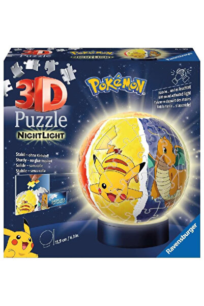 RAVENSBURGER Puzzle 3D Pokemon Veghetoare 72 piese (10311547)
