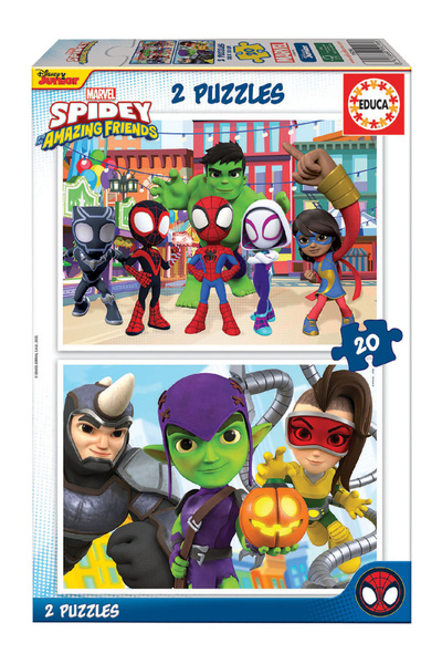EDUCA Puzzle 2x20 Spidey și Prietenii Săi Uimitori (80-19296)