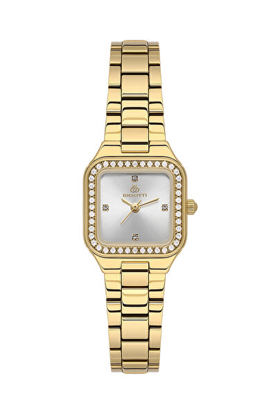 Bigotti ساعة كوتيديانو الذهبية المصنوعة من الفولاذ المقاوم للصدأ للنساء BG.1....