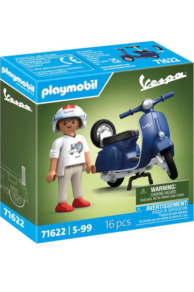 Playmobil 1969 Vespa 150 Sprint Veloce, albastru (71622)