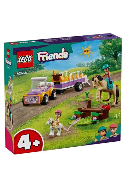 LEGO Remorcă Friends pentru cai și ponei (42634)