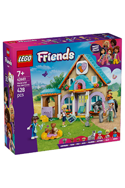 LEGO Clinica veterinară Friends Horse and Pet (42651)