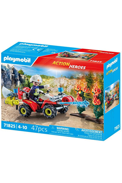 Playmobil Quad de stingere a incendiilor (71825)