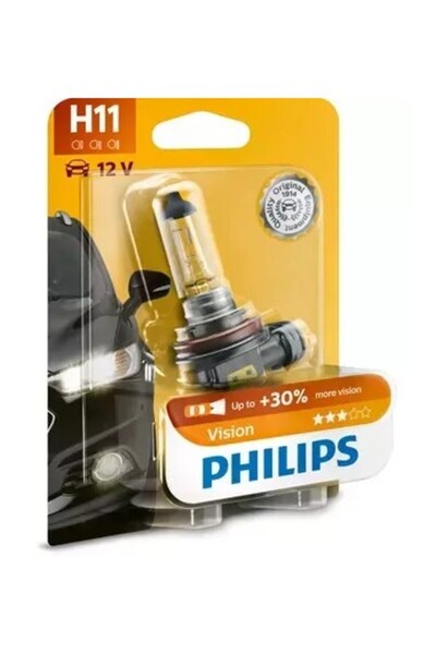 Philips Bec auto Philips H11 Vision +30% 12V, 55W