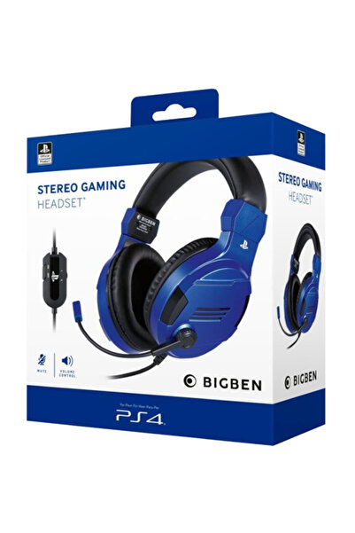 Bigben Casti Nacon Stereo Gaming V3 Albastru – Playstation 4