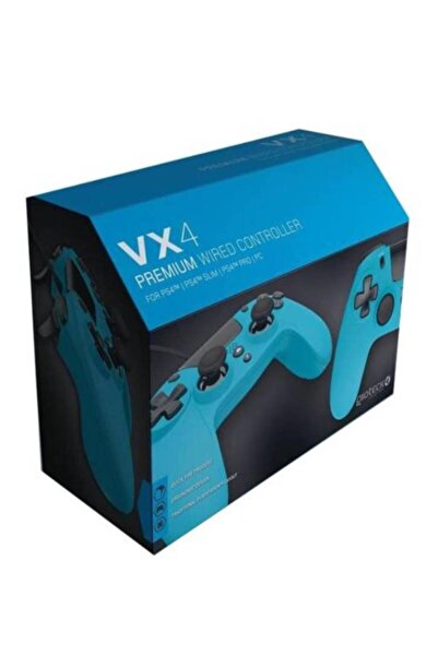 GIOTECK Controler cu fără sârmă VX-4 (albastru) - PS4