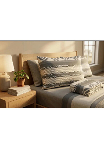 PIRILTI COLLECTION Double Duvet Cover (Flannel Fabric 100% Organic Cotton)