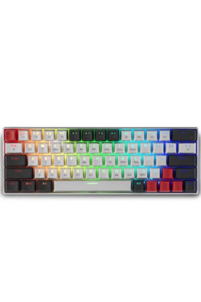 Spartan Gear Tastatură mecanică wireless cu fără sârmă Pegasus 2 RGB, 63 de t...