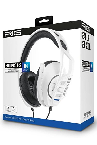 Nacon Casti RIG 300 Pro HS Alb - Playstation 4