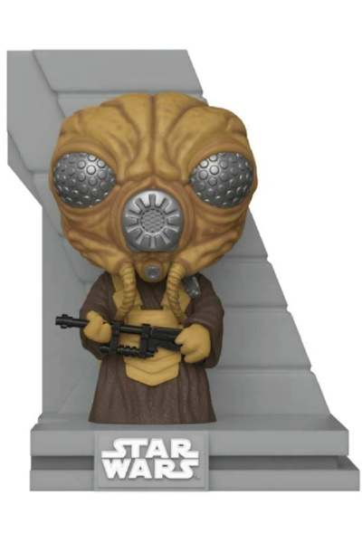 Funko Figurina Pop Deluxe Star Wars Bounty Hunters Collection Zuckuss (Metallic)