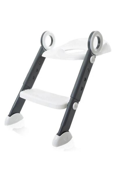 Babyjem Adaptor pentru scaun de toaletă în trepte și pliabil 861 alb