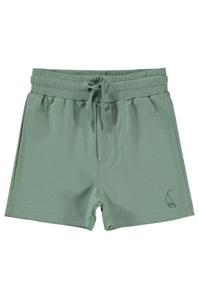 Civil Boys Yelken Nakışlı Basic 2-5 Yaş Şort - Haki