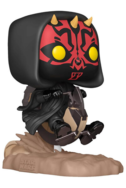 Funko POP Rides DLX Star Wars - Darth Maul on Bloodfin