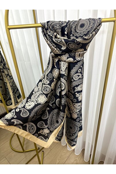 zesu co İthal Vual İpek Şal İç Göstermeyen Kaymayan Tesettür Şal