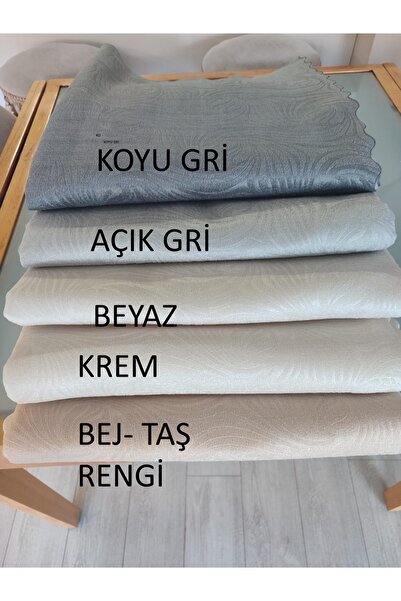maison aura home textiles Koltuk Örtüsü Damaks Krem