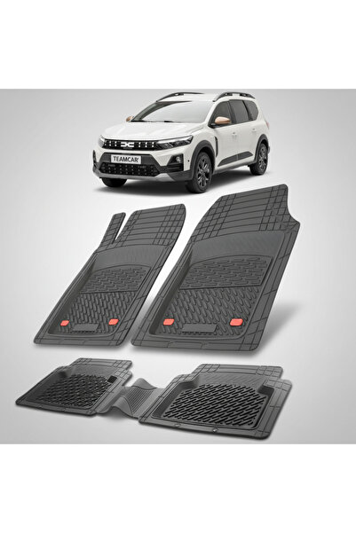 TEAMCAR Covorașe auto compatibile Dacia Jogger 2021-2024 |   Negru