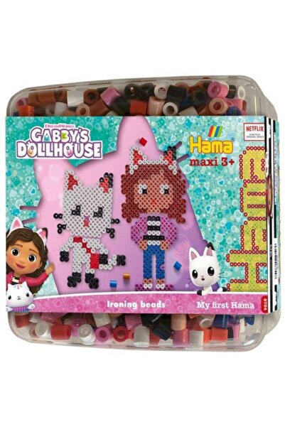 Hama Mărgele Maxi și placă perforată Casa de păpuși Gabby (388754)