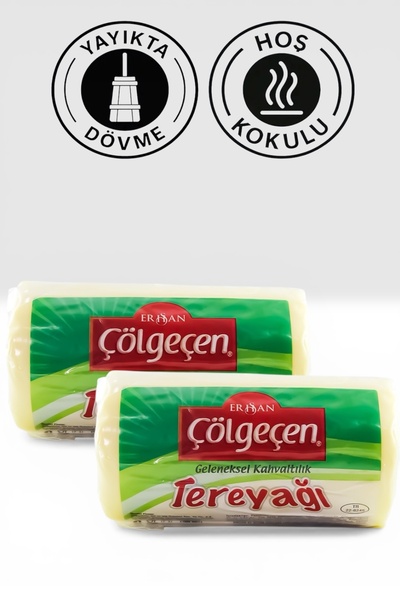 Çölgeçen Geleneksel Yayık Tereyağı 500 Gr x4 (2 Kg)