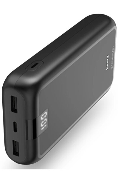 Hama Baterie externă 24000mAh 2xUSB-A+1xUSB-C Antracit