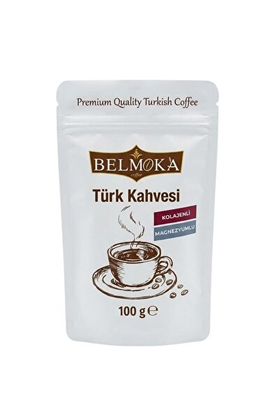 BELMOKA Kolojen ve Magnezyum Katkılı Türk Kahvesi 100 gr
