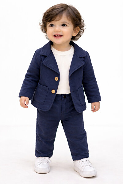 Balgüneş Tekstil Müslin Gabardin Ceketli Takım