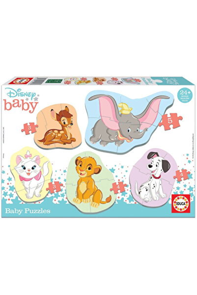 EDUCA Puzzle-uri cu animale Disney pentru bebeluși (80-18591)