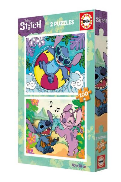 EDUCA 2X100 Cusături Disney (80-19998)