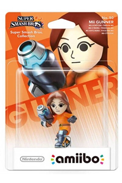 Nintendo Figurina Super Smash Bros. Mii Gunner Marca Amiibo