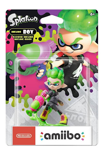 Nintendo Figurina AMIIBO GREEN BOY (SPLATOON)
